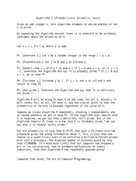 Rezultat imagine pentru Miller-Rabin Test for Primality