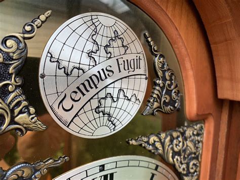 Daneker Jamestown Floor Clock #911, Antique Grandmother Clock, Solid ...