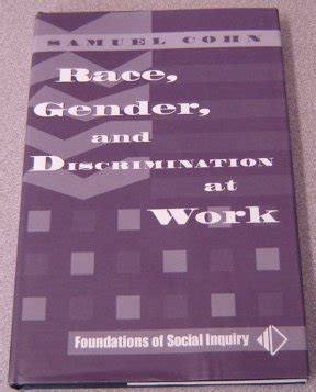 Buy Race, Gender, And Discrimination At Work (Foundations of Social ...