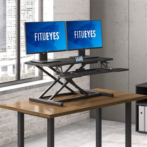 FITUEYES Height Adjustable Standing Desk 36” Wide India | Ubuy