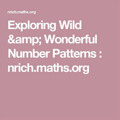 Image result for Wonderlic Number Patterns Test