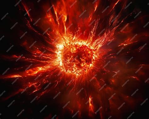 Red Sun Exploding 的图像结果