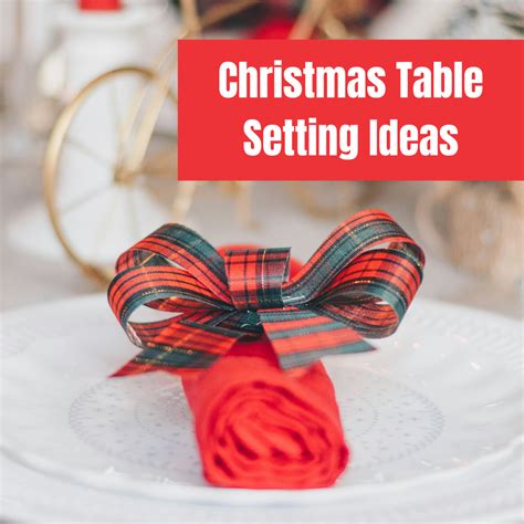 Image result for Christmas Table Setting Ideas