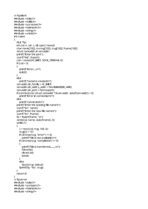 Ftpclient - file transfering using file transfer protocol ...