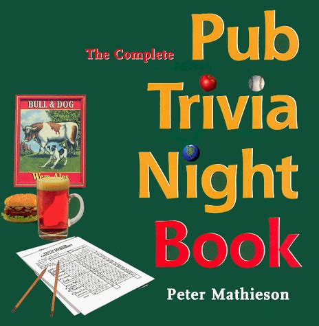 Buy The Complete Pub Trivia Night Book Book Online at Low Prices in ...