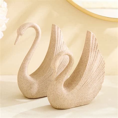 Buy Barbara Polyresin Swan Figurine - Small from Home Centre at just ...
