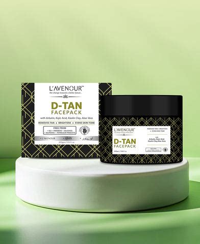 L'avenour D-Tan Face Pack for Instant Tan Removal & Glowing Skin – L ...