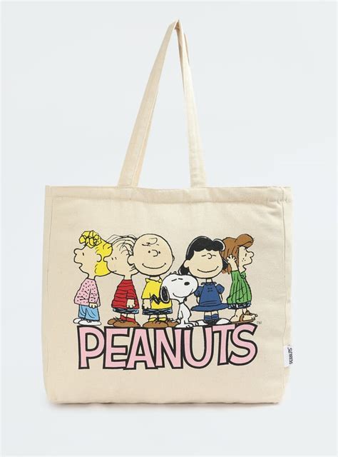 Buy Women Peanuts Printed Shopper Bag Online at just Rs. 399.0 ...