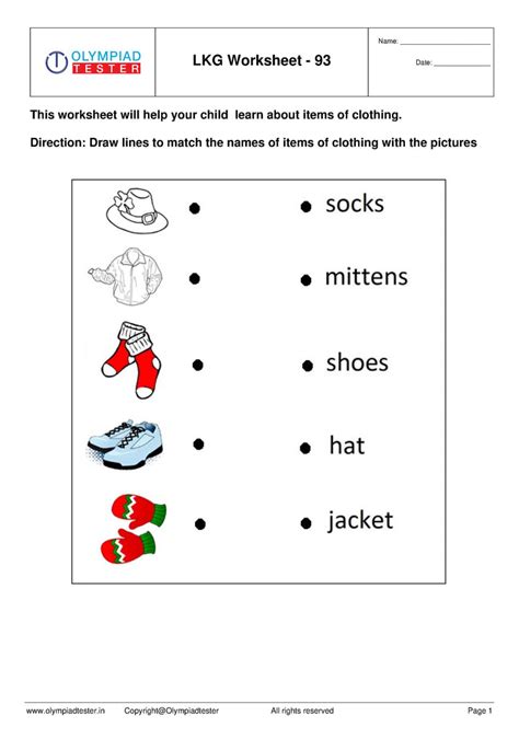Kindergarten Olympiad sample papers | Olympiad tester