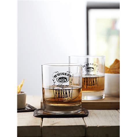 Buy Ek Do Dhai Friskey Whiskey Glass Online at Best Price of Rs 360 ...