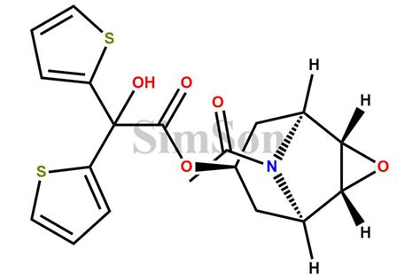 Tiotropium Impurity K | CAS No- NA | Simson Pharma Limited