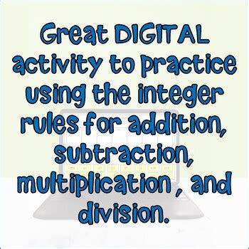 Image result for Basic Operations with Integers