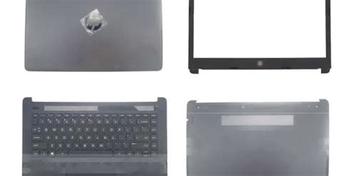 HP Notebook 14q Cs0009TU LCD Top Cover Bezel Hinges with Touchpad ...