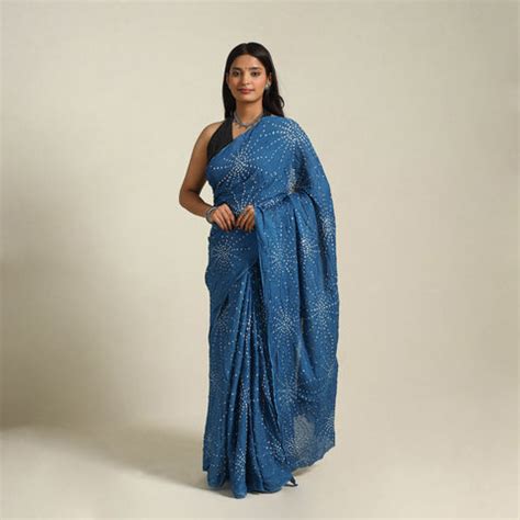 Pure Bandhani Saree - Buy Bandhani Bandhej Print Saree Online | iTokri
