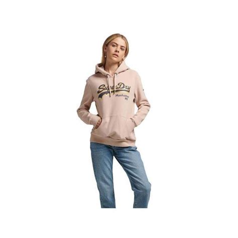 Sweat superdry on sale rose femme