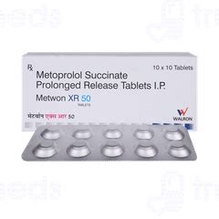 Metwon 50 MG Xr | Order Metwon 50 MG Tablet Xr Online at Truemeds