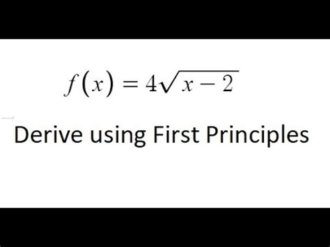 Using First Principle with Radicals 的图像结果