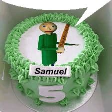 Image result for Baldi Cake