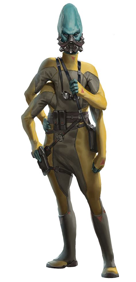 ArtStation - Starfinder characters