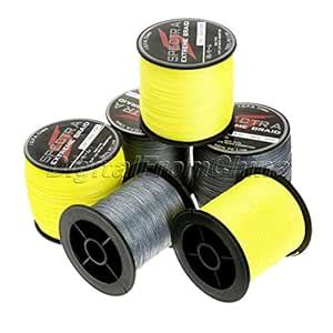 Generic 500M : 30LB/0. 25MM : Grey : Grey / Yellow 300/500M Spectra PE ...