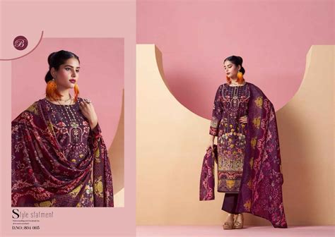 Belliza Designer Ruksana Cotton Dress Material Wholesale Price