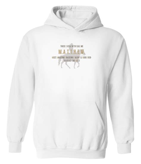 Cowboy Hoodie for MATTHEW | Meaning of Name | Version 3 | Cool Western ...