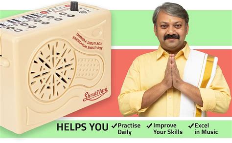 Shrutivani 2-in-1 Carnatic Electronic Shruti Box. Tanpura + Harmonium ...