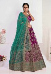 Net Lehenga Choli – Gajiwala