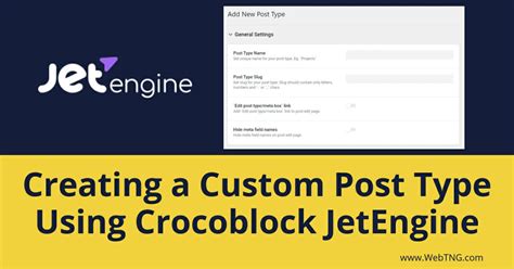 Jet Engine Plugin Post Type 的图像结果