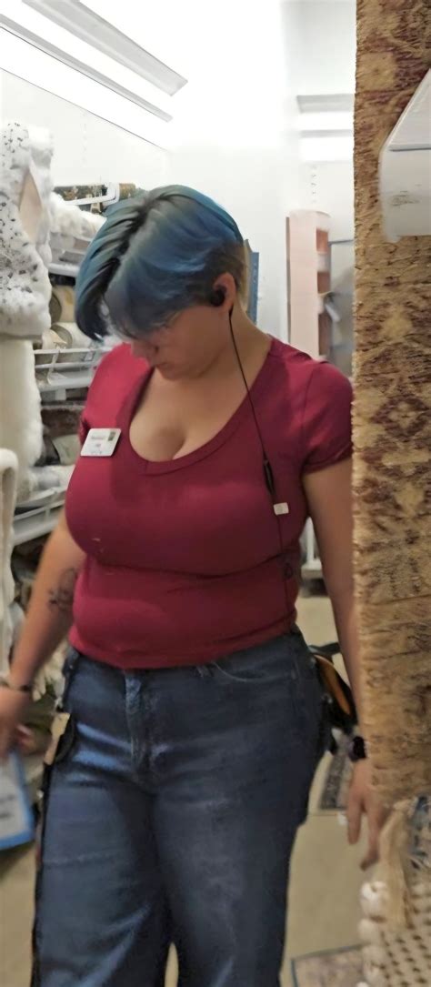 Chubby, very busty store employee - big-boobs - Forum