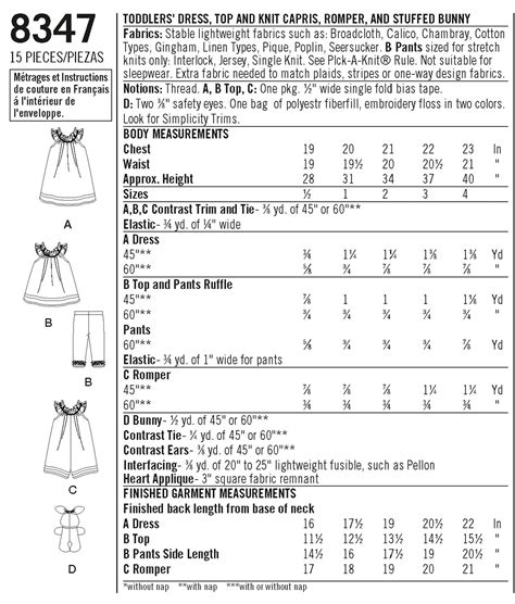 Image result for Simplicity Pattern 8347 Tutorial