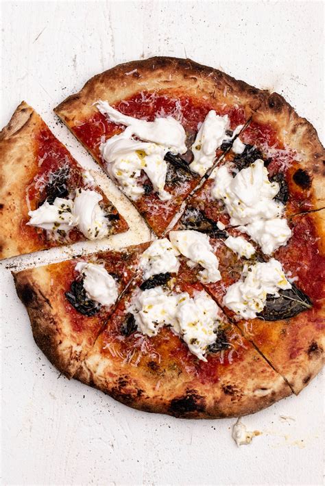 Burrata Pizza - Cooking with Cocktail Rings