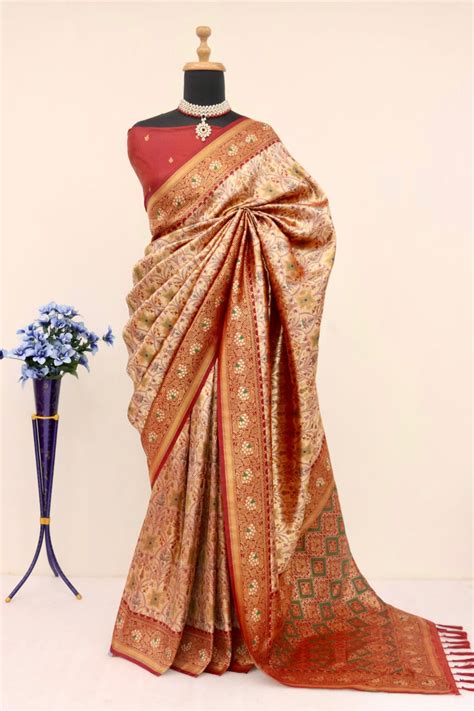 Shop Pure Banarasi Silk Sarees Online at Affordable Prices – Unique ...