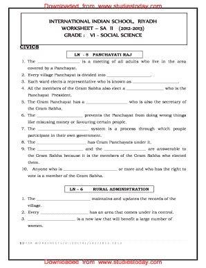 Fillable Online WORKSHEET SA II (20122013) Fax Email Print - pdfFiller