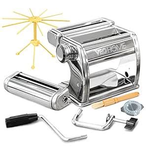 Buy Manual Pasta Maker with Dryer - Multi-Pasta Stainless Steel Italian ...