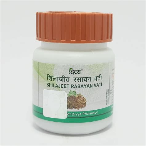 Divya Shilajeet Rasayan Vati 40g – ZEVIKA HEALTH