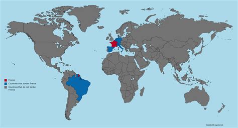 What Countries Border France
