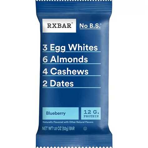 RXBAR Blueberry Protein Bars - Shop Granola & snack bars at H-E-B
