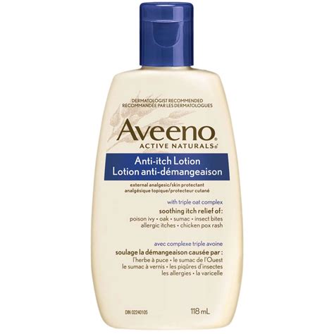 Aveeno Anti-itch Lotion with Calamine for Pain Relief - 8oz - Soothes Poison Ivy, Insect Bites ...