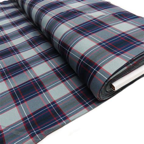 Uniform Plaid Fabric - 60” Wide | 100% Polyester - Checked Pattern with ...