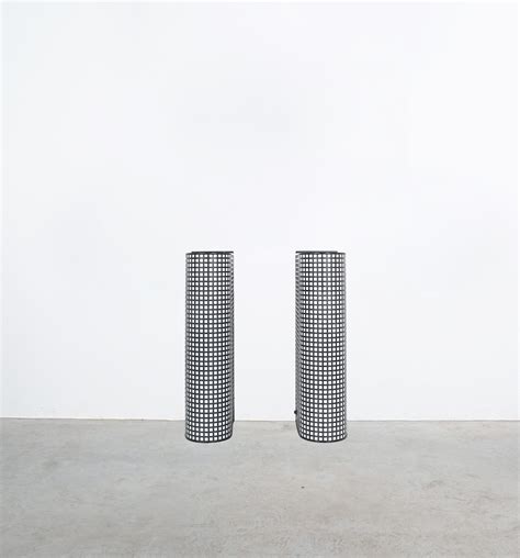 Lucite Set of 3 Wire Mesh Grid Wall Lights Post-Modern, Italy – DERIVE