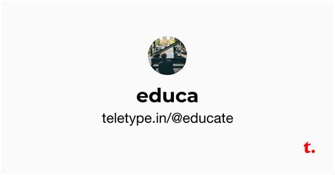 educa — Teletype