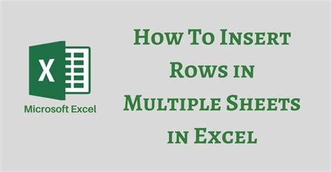 How to Add Multiple Sheets in a Workbook 的图像结果