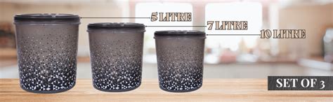 Buy Heart Home Plastic Container|Container for Kitchen Storage Set|Air ...