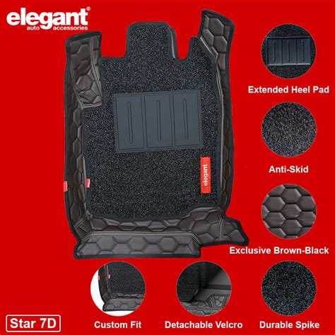Star 7D Car Floor Mats For VinFast VF 7 – Elegant Auto Retail