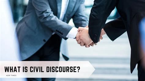 Image result for Civil Discourse Defined