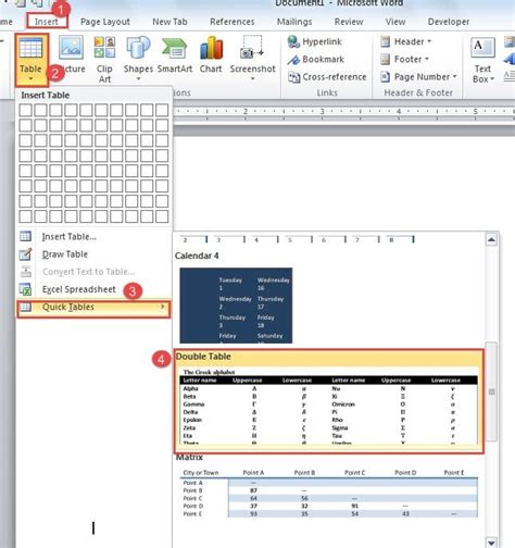 Image result for Table Tools in Word