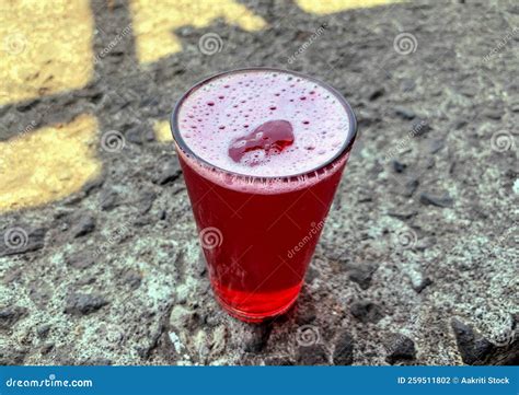 Cranberry Juice on the Table. Stock Photo - Image of india, homemade ...