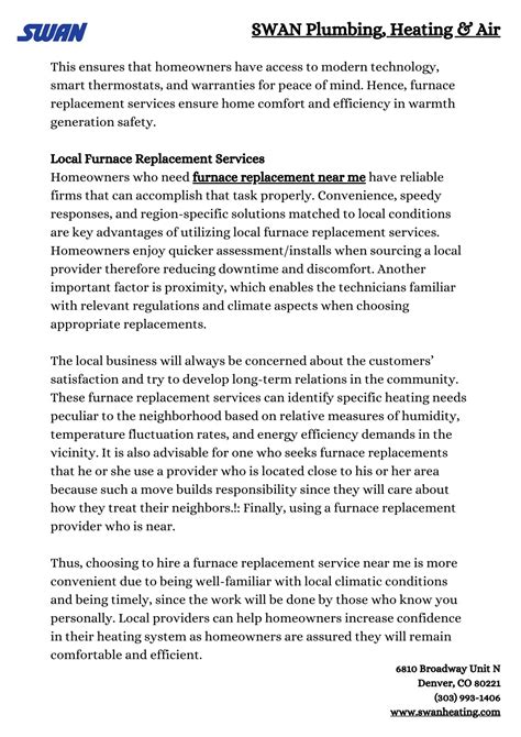 PPT - The importance of furnace replacement and installation services ...