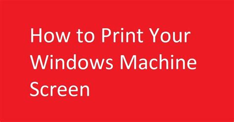 How to Print My Computer Screen 的图像结果